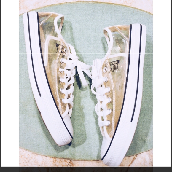 converse chuck taylor clear ox